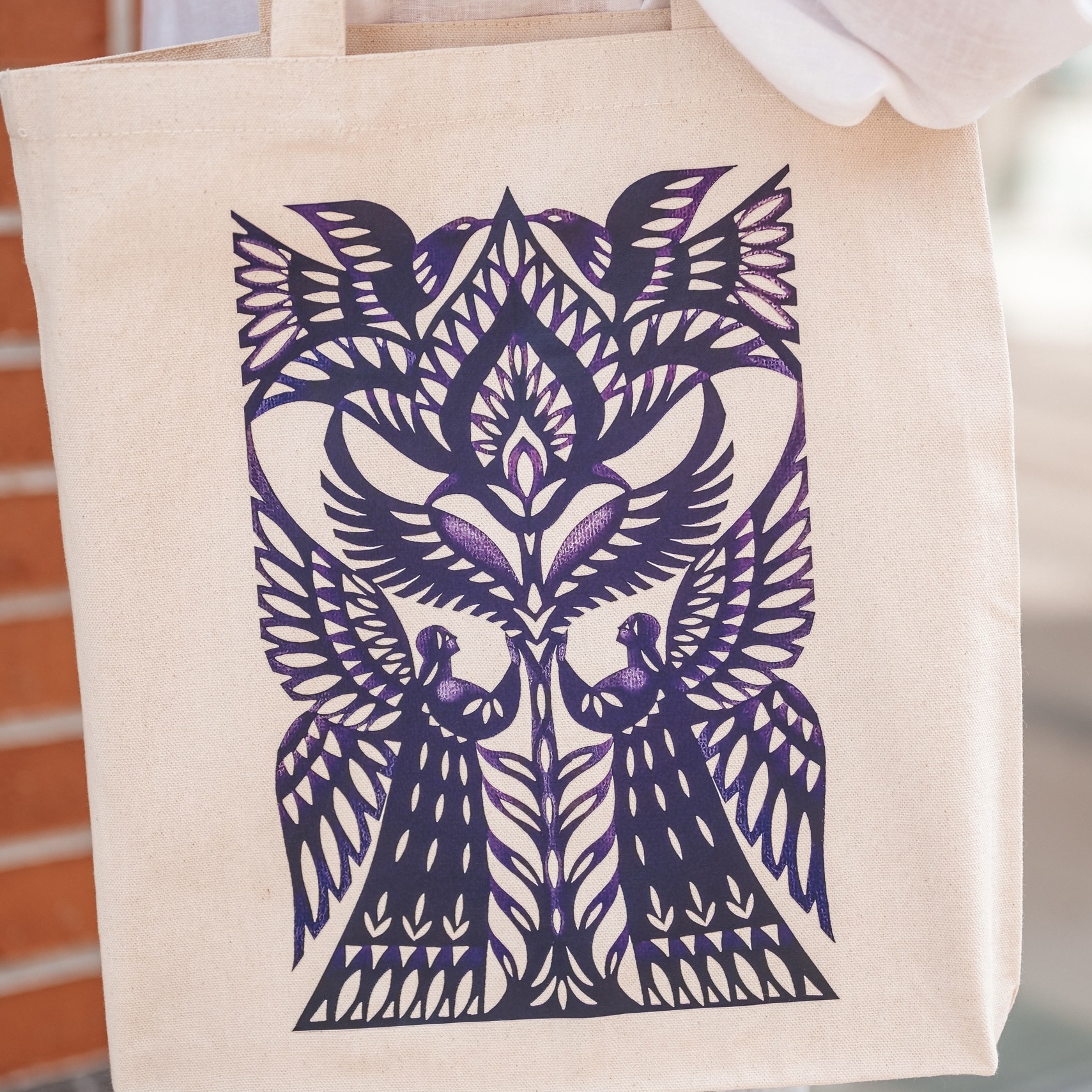 Шопер «Кветка надзеі» з анёламі