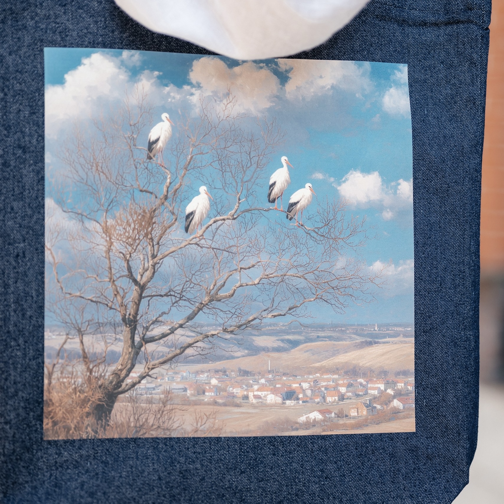 Шопер «Бусел верны Беларусі»