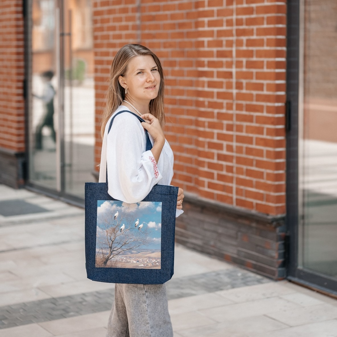 Шопер «Бусел верны Беларусі»